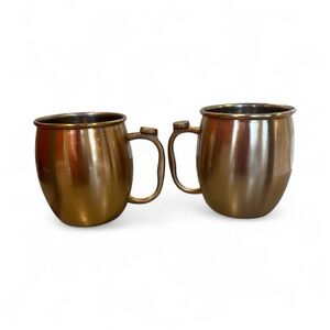 Copper Moscow Mule Mugs Set